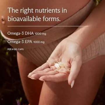 Needed Prenatal Omega-3 - High Potency DHA EPA Supplements