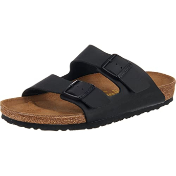 Shop Birkenstock Arizona Sandal Black Oiled Leather 41 M EU