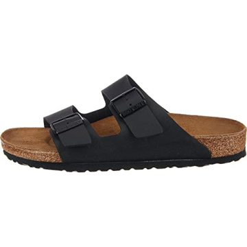 Shop Birkenstock Arizona Sandal Black Oiled Leather 41 M EU