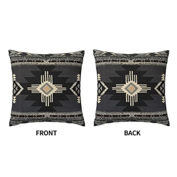 IVSYCOF Southwest Aztec Pillow Covers for Home Style