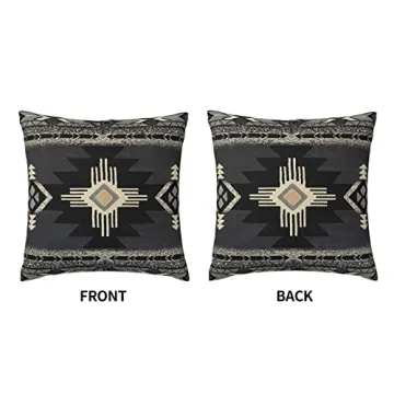 IVSYCOF Southwest Aztec Pillow Covers for Home Style
