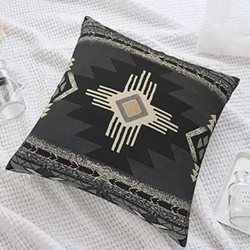 IVSYCOF Southwest Aztec Pillow Covers for Home Style