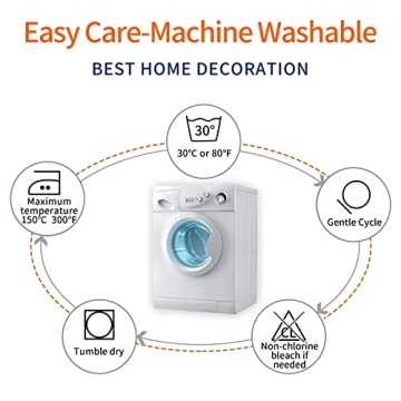 IVSYCOF Southwest Aztec Pillow Covers for Home Style