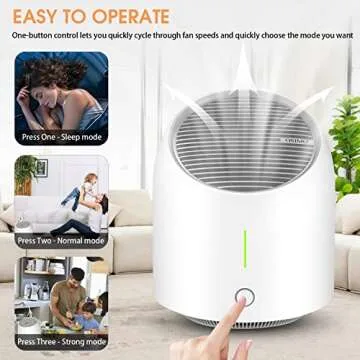 Compact OSIMO Air Purifier with HEPA Filter for Clean Air
