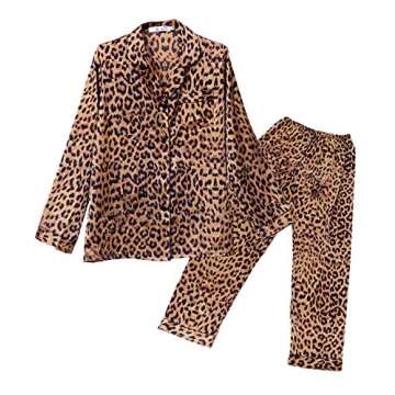 Women's Pajamas Set Striped Ladies Sleepwear Sets Short Sleeve Girls Loungewear Nightgowns Pajamas for Women Shorts Set (Stripe, M)