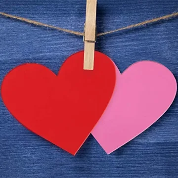 Shappy Valentine's Day Heart Foam Stickers Set for Crafts