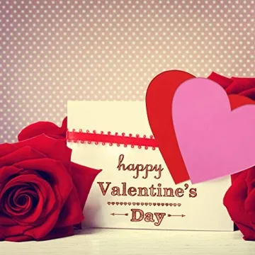 Shappy Valentine's Day Heart Foam Stickers Set for Crafts