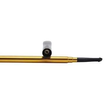 YWQZGYP Long Extendable Cigarette Holder for Women 1920s Costume Cosplay (Cigarette Holder, Gold)