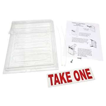 Outdoor Real Estate Brochure Box - Take One Document Holder for 200 Flyers