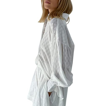 Luiryare Women's 2 Piece Linen Outfit for Summer Style