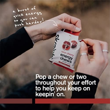Skratch Labs Energy Chews: Sour Cherry Flavor for Athletes