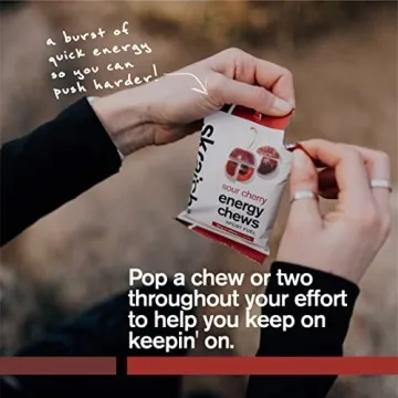 Skratch Labs Energy Chews: Sour Cherry Flavor for Athletes