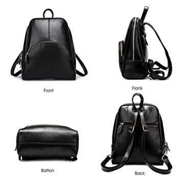 Stylish ELOMBR Women Backpack Purse for Casual Elegance