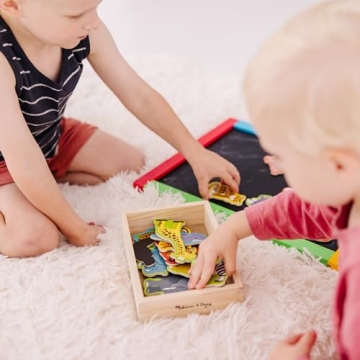 Shop Melissa & Doug 20 Wooden Animal Magnets for Kids