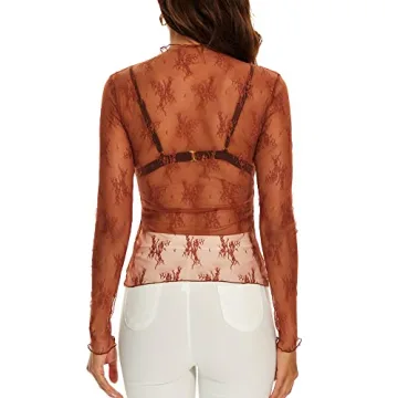 Chic AILBBE Mesh Layering Top for Women
