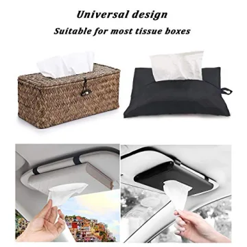 Car Tissue Refill Bundle, 12 Pack of Durable Tissues