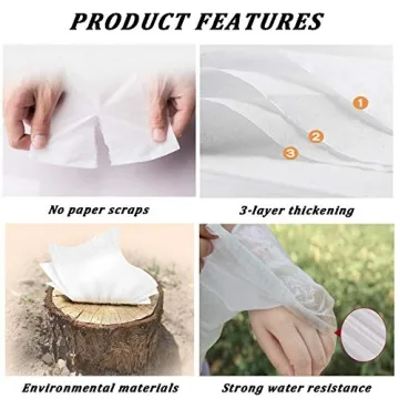 Car Tissue Refill Bundle, 12 Pack of Durable Tissues