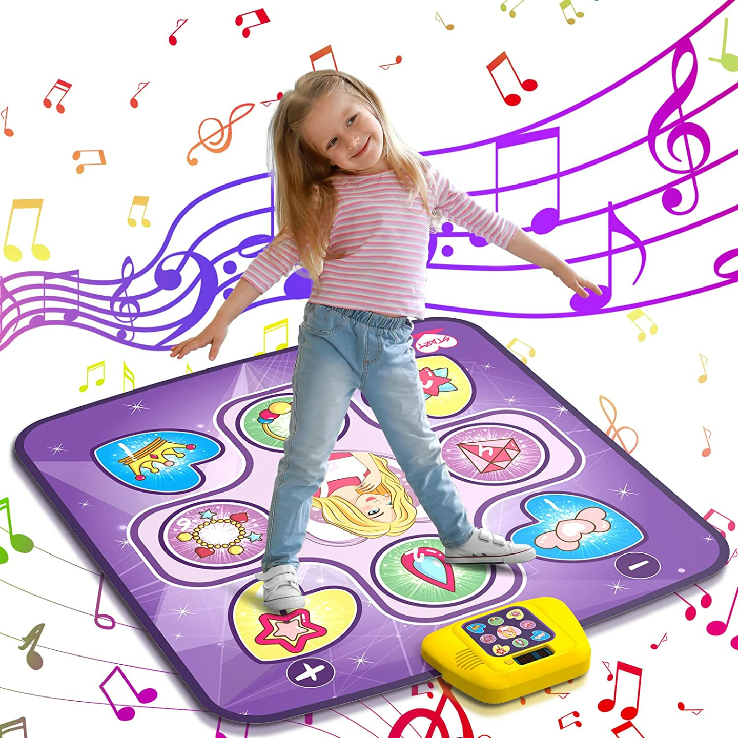 Beefunni Dance Mat with 5 Game Modes for Kids