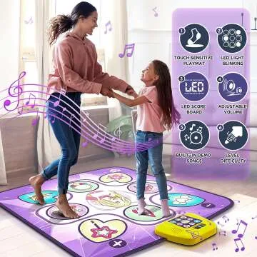 Beefunni Dance Mat with 5 Game Modes for Kids