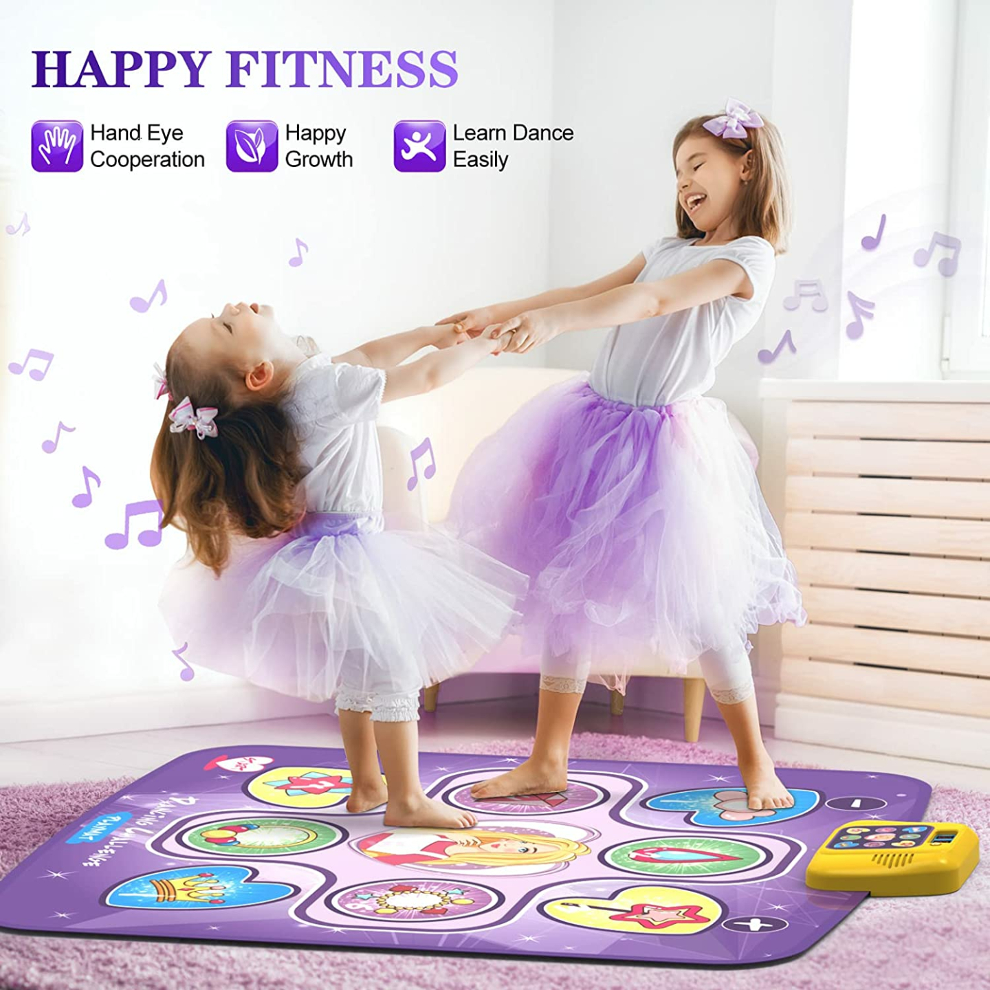 Beefunni Dance Mat with 5 Game Modes for Kids