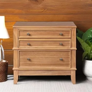 Elegant SOFTSEA Nightstand with Hidden Storage Solutions