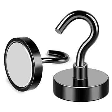 MIKEDE Magnetic Hooks for Home and Travel, 40lbs Strong