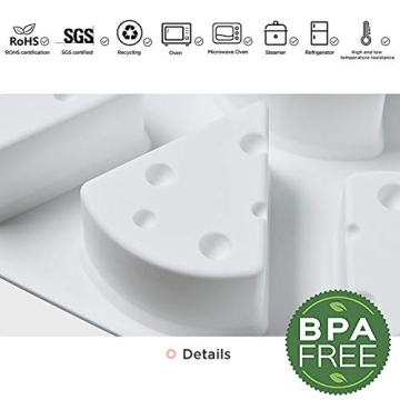 OCPO Silicone Baking Mold for Mousse Cake & Treats