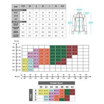 GYM RAINBOW Women's Lightweight Running Jackets Cottony-Soft 4-Way Stretch Zip up Slim Fit Workout Yoga Athletic Jacket(A-White Space,Medium)