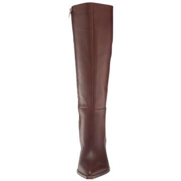 Dolce Vita Women's Auggie Fashion Boot, Chocolate DRITAN Leather, 7