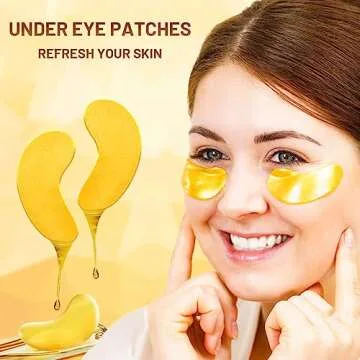 POSTA 24K Gold Eye Mask - Luxury Under Eye Treatment