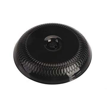 ChezAbbey Jewelry Stand Necklace Tree - Earring Organizer Holder Plastic Birds Tree Display with Tray Antique Bracelet Rings Rack Tower Decoration for Women Girl Black 11.8 Inch