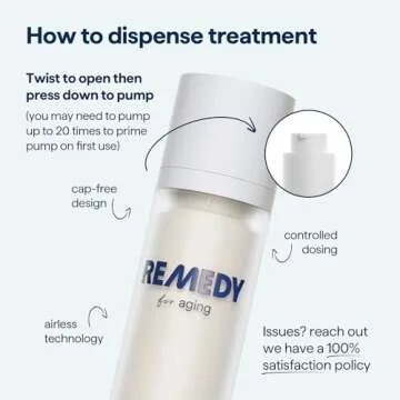 Remedy for Healthy Aging - Anti-Aging Treatment for Wrinkles, Uneven Texture & Tone with Retinaldehyde, Argireline, Matrixyl 3000, Glycolic Acid, Ferulic Acid - By Dermatologist Dr. Shah