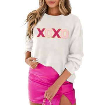 Women's 2025 Valentine's Day Sweater for Celebrating Love with Style