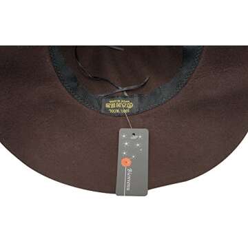 Elegant Wool Floppy Hat for Stylish Sun Protection