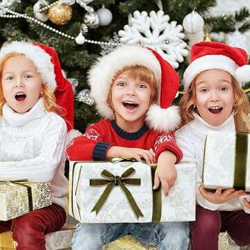 Jutom Vintage Velvet Ribbon 3 Rolls for Crafting and Decor