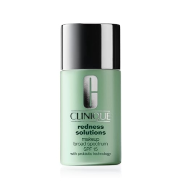 Clinique Redness Solutions Liquid Foundation Makeup Broad Spectrum SPF 15 With Probiotic Technology ...