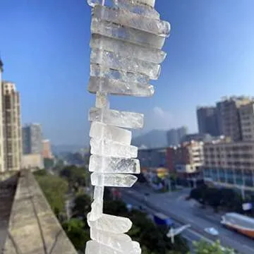 Real Clear Quartz Charms - 30+ Stone Pendants for Jewelry Making