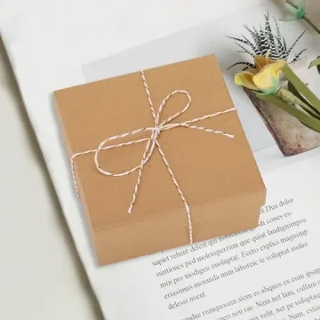 Versatile 328 Feet Gold Gift Twine for Every Occasion