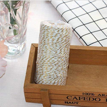 Versatile 328 Feet Gold Gift Twine for Every Occasion