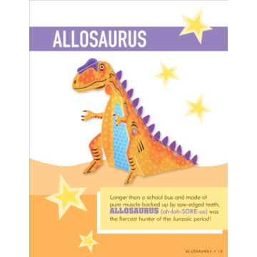 Create Fun Paper Dinosaurs Craft Kit For Kids