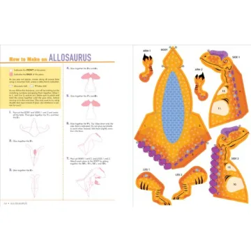 Create Fun Paper Dinosaurs Craft Kit For Kids