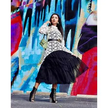 PRETTYGARDEN Women's Asymmetrical Long Sleeve Blouse