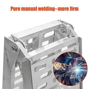 TOOCAPRO Heavy-Duty Loading Ramps for Safe Transport