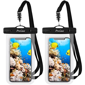 ProCase Waterproof Phone Pouch 2 Pack for Adventure