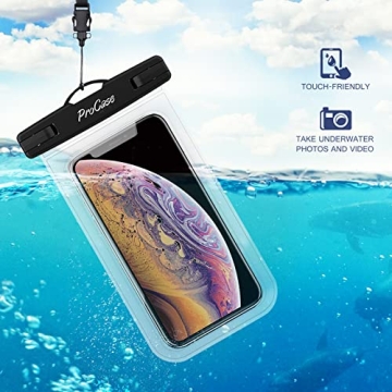 ProCase Waterproof Phone Pouch 2 Pack for Adventure
