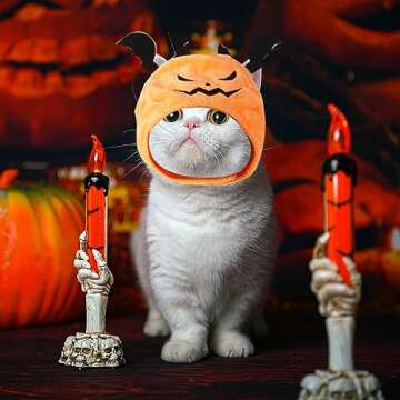 ALIBBON Cat Halloween Devil Hat for Cute Pets