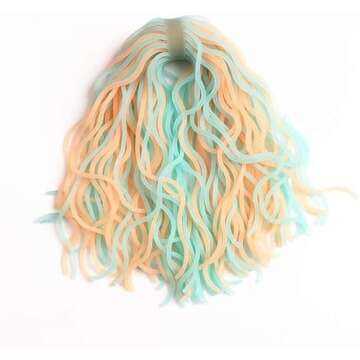 Mixed 5PC,11Inch Stretchy Spaghetti Ball,Fidget String Noodles Sensory Toy,Fiddle Autism Stress Toy,Pasta Autism,ADD,ADHD Classroom Tools,Early Childhood Education Toys (SN-MIX5)