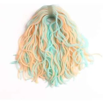 Mixed 5PC,11Inch Stretchy Spaghetti Ball,Fidget String Noodles Sensory Toy,Fiddle Autism Stress Toy,Pasta Autism,ADD,ADHD Classroom Tools,Early Childhood Education Toys (SN-MIX5)