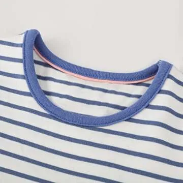 HILEELANG Girls Cotton Casual Dress for Fun & Play