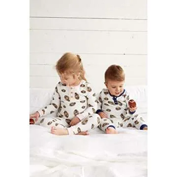 Mud Pie Baby Football Pajama Set for Comfort and Style